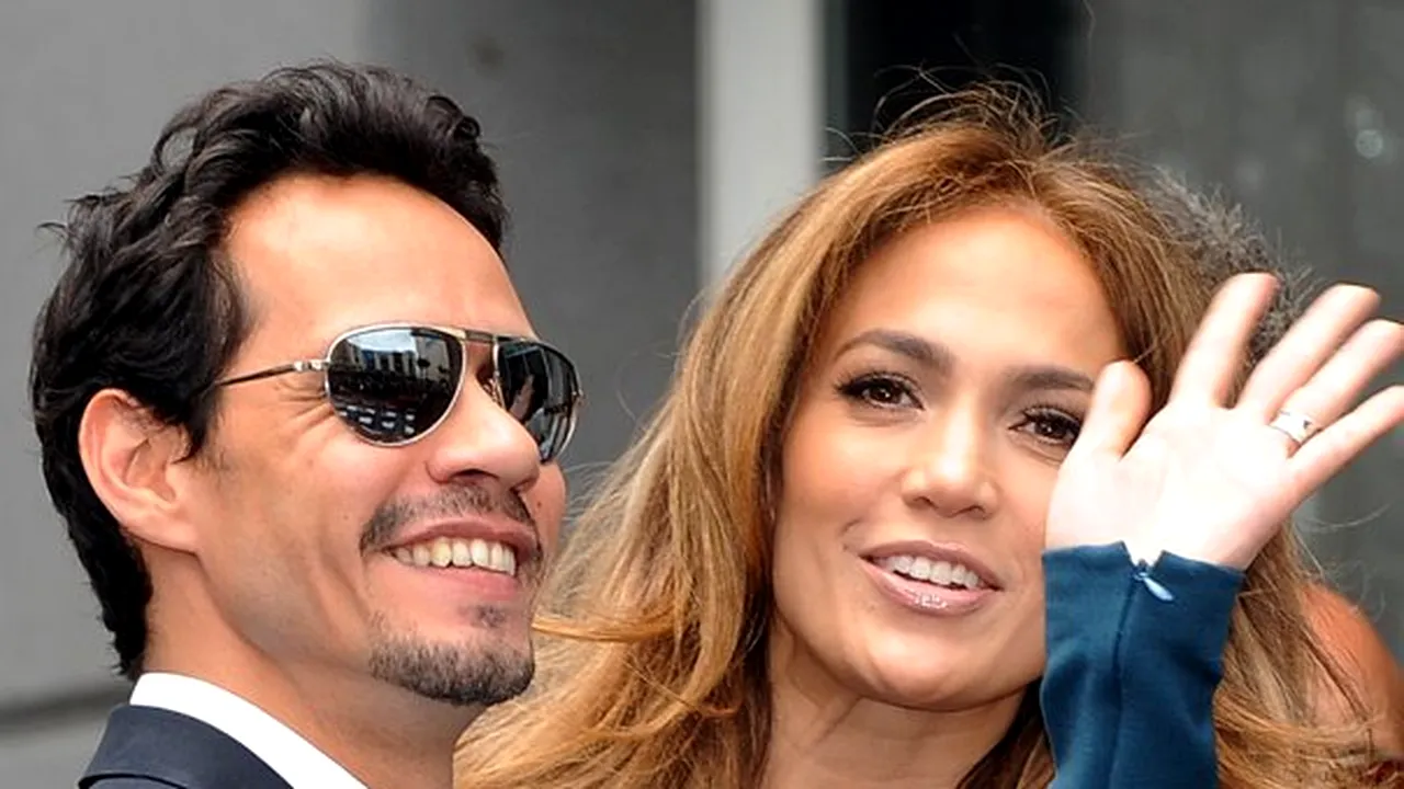 Divorţul dintre Jennifer Lopez şi Marc Anthony a fost finalizat