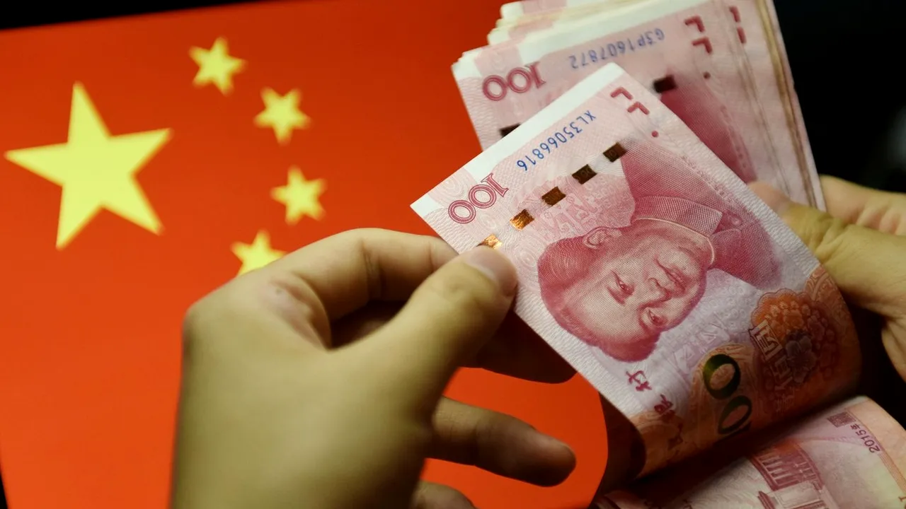 După scăderea exporturilor cu 8,8% în august Yuanul chinezesc se depreciază până la nivelul din 2007