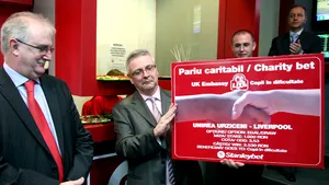 Ambasadorul Barnett a pariat 1000 de lei pe egal la partida Unirea Urziceni-FC Liverpool