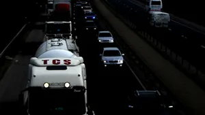 Traficul rutier pe autostrada A1, blocat