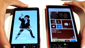 Nokia lansează în noiembrie modelele Lumia 920 şi 820. Ce preţuri vor avea telefoanele