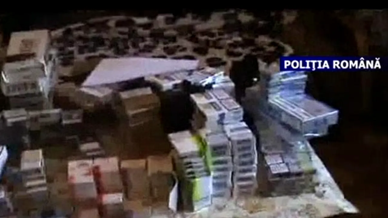 Mii de pachete cu ţigări, ridicate de poliţişti în urma percheziţiilor de la Constanţa