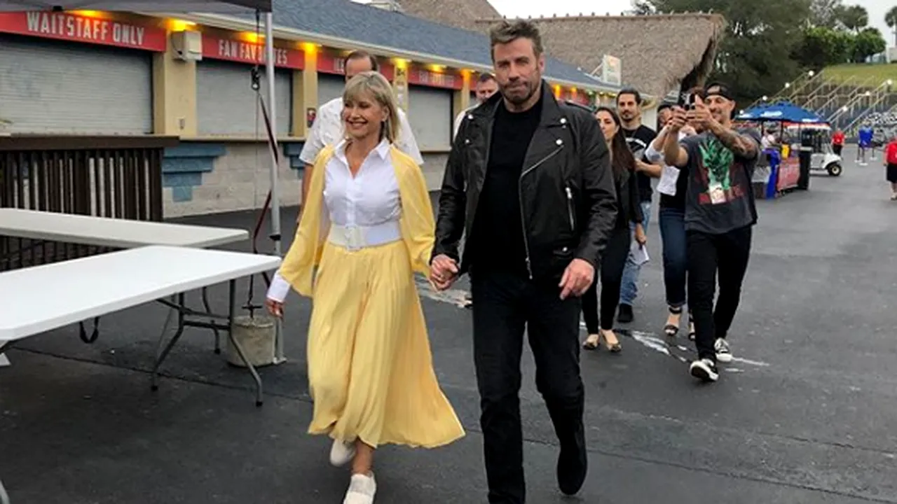 John Travolta şi Olivia Newton John s-au reunit la 41 de ani de la lansarea filmului care i-a consacrat