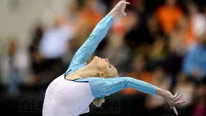Sandra Izbaşa medaliată cu aur la sol, la Internaţionalele de gimnastică ale Franţei