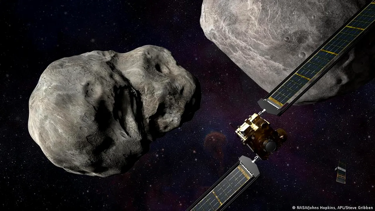 Sonda Dart a Nasa se va izbi de un asteroid, luni, în primul test de apărare a Pământului