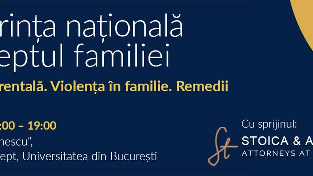 Concluziile Conferinţei naţionale de Dreptul familiei. Alienarea parentală. Violenţa în familie. Remedii
