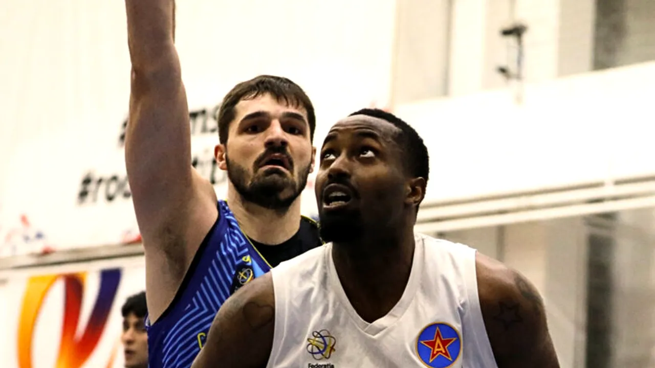 CSA Steaua învinge CSM Petrolul Ploiești și păstrează șanse la play-off în campionatul de baschet