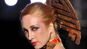 Salonul ciocolatei de la New York: Manechinele, îmbrăcate în rochii dulci - FOTO