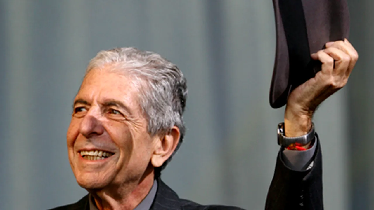 Leonard Cohen se întoarce la Bucureşti