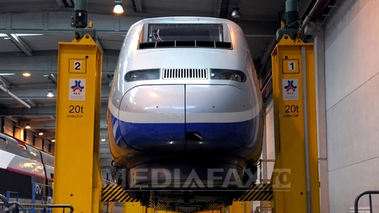 Primul TGV Paris-Barcelona ar putea circula din 15 decembrie