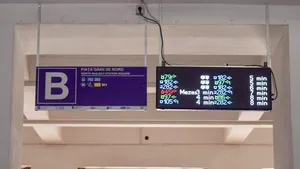 Călătorii din Gara de Nord au informaţii digitale în timp real