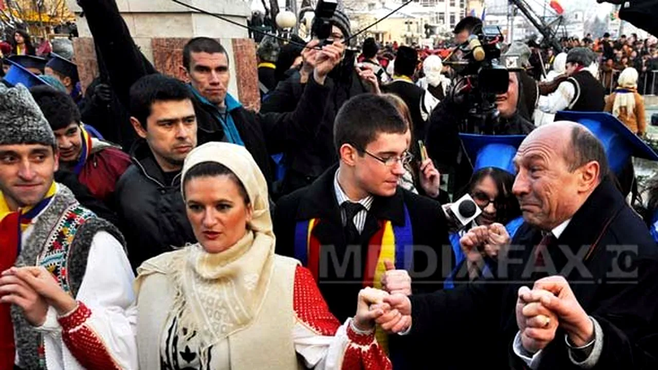 Băsescu spune că merge de 1 Decembrie la Arcul de Triumf: Ştiu că pregătesc fluieraşii