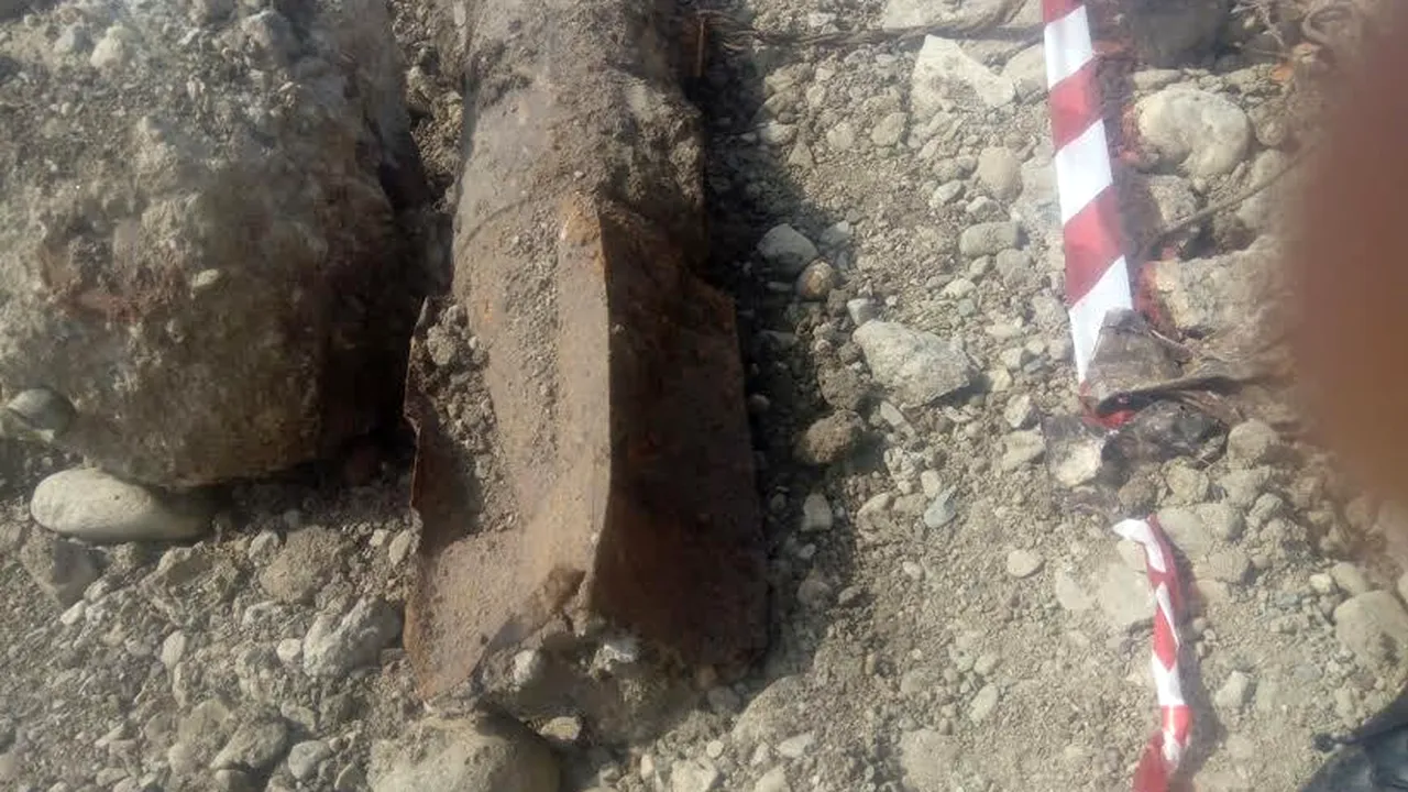 Második világháborús repülőbombát találtak Brassóban az egykori traktorgyár helyén