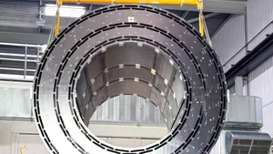 O piesă esențială pentru viitorul CERN a ajuns la Geneva. Va contribui la modernizarea Marelui Accelerator de Hadroni