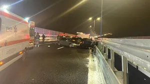 Primul carambol pe singurul lot deschis din Autostrada Sibiu - Piteşti