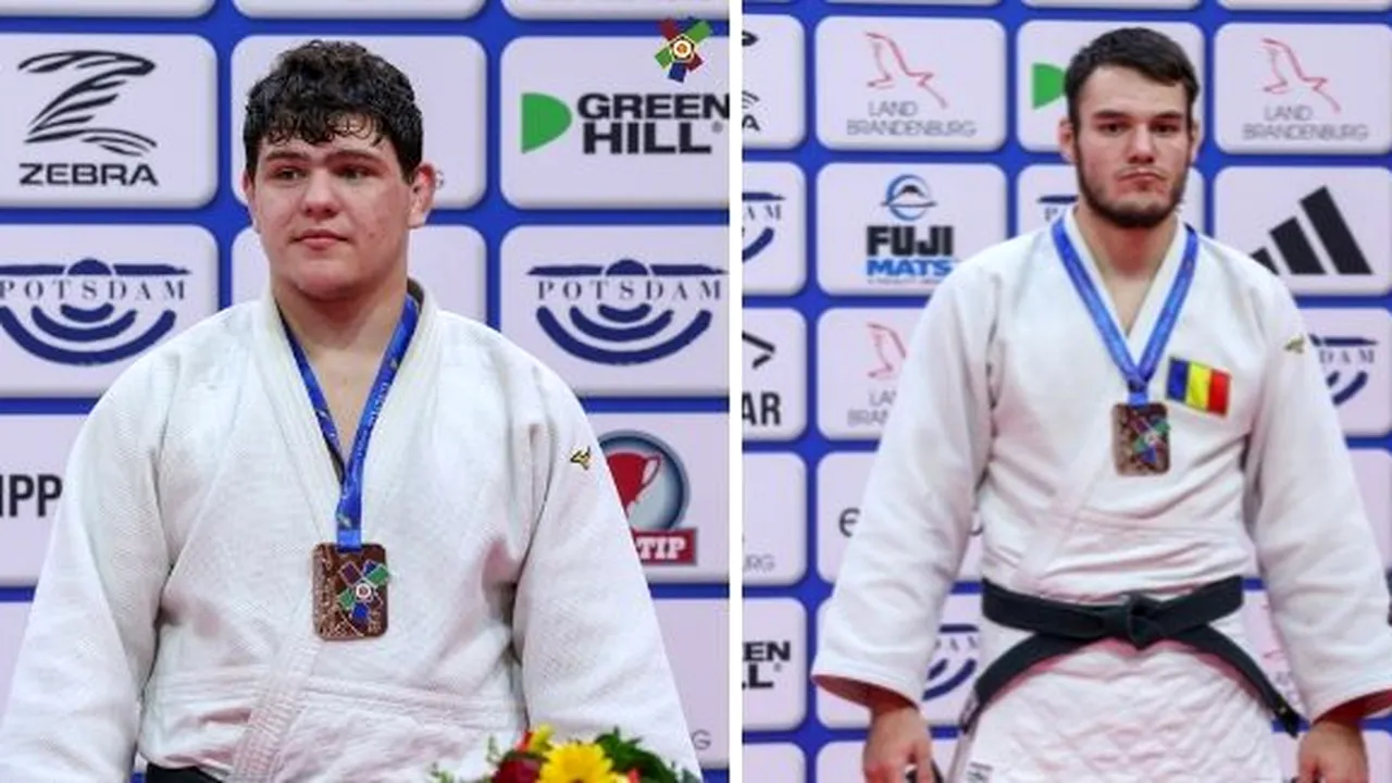 Judoka români aduc trei medalii de bronz de la europenele de tineret