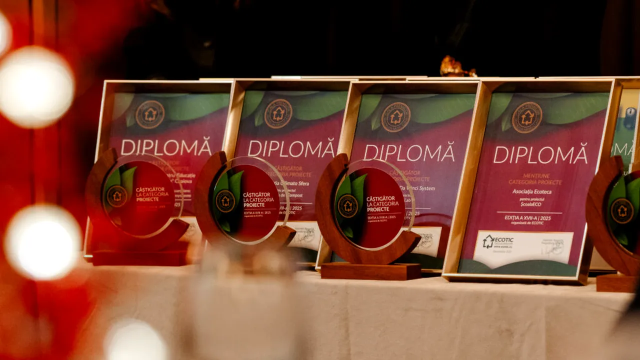 Gala Premiilor pentru un Mediu Curat a premiat proiectele de mediu ale anului 2025