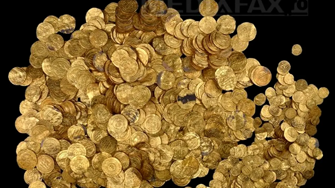 Monede din aur, vechi de 1.000 de ani, descoperite în largul coastei maritime a Israelului