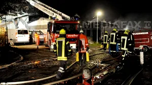 Incendiu la un centru de refugiaţi din Germania, soldat cu cinci răniţi