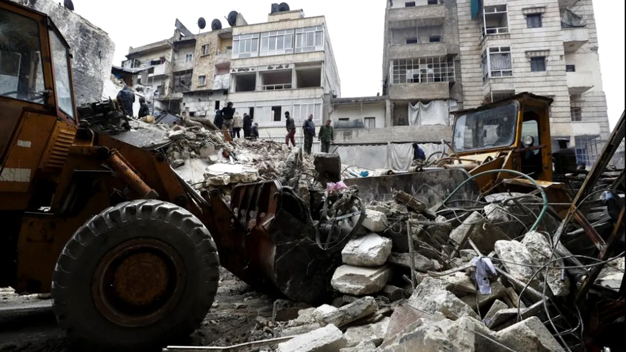 Cutremurele din Turcia şi Siria, ziua 7. Bilanţul cutremurului depăşeşte 33.000 de morţi în Turcia şi Siria. Două femei însărcinate au fost salvate /  China a trimis duminică 53 de tone de corturi pentru a ajuta Turcia