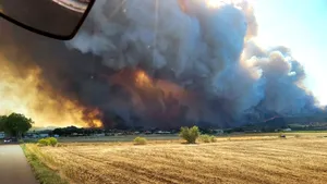 Franța: Incendiu uriaș, 10.000 de hectare de teren afectate