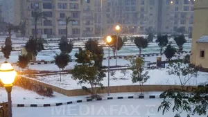 Nordul Egiptului, acoperit de zăpadă pentru prima dată după mai mulţi ani