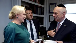 Dăncilă, întâmpinată de comunitatea evreiască din New York: Guvernul va continua acţiunile de combatere a antisemitismului, xenofobiei şi intoleranţei