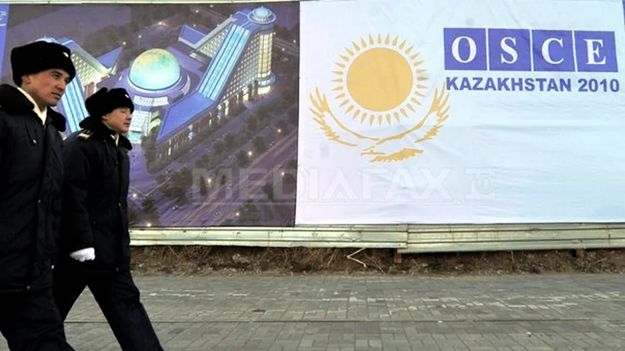 Băsescu a ajuns la Astana, unde va participa la Summit-ul OSCE