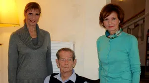 Principesele Margareta şi Maria, în vizită la Regele Mihai, în Elveţia, înainte de aniversarea acestuia - FOTO