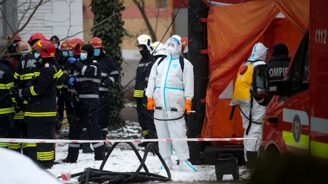 Creşte bilanţul persoanelor decedate în urma incendiului de la Matei Balş 