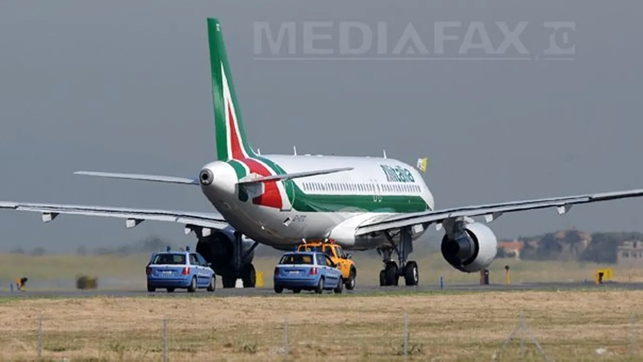 Un avion al companiei Alitalia a aterizat de urgenţă la Boston