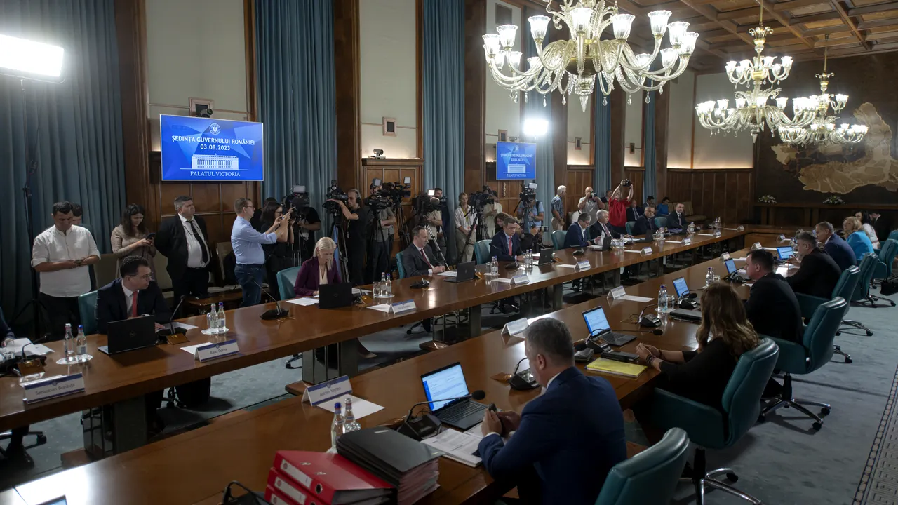 Proiectul privind bugetul pe 2024, pe agenda şedinţei de Guvern de joi