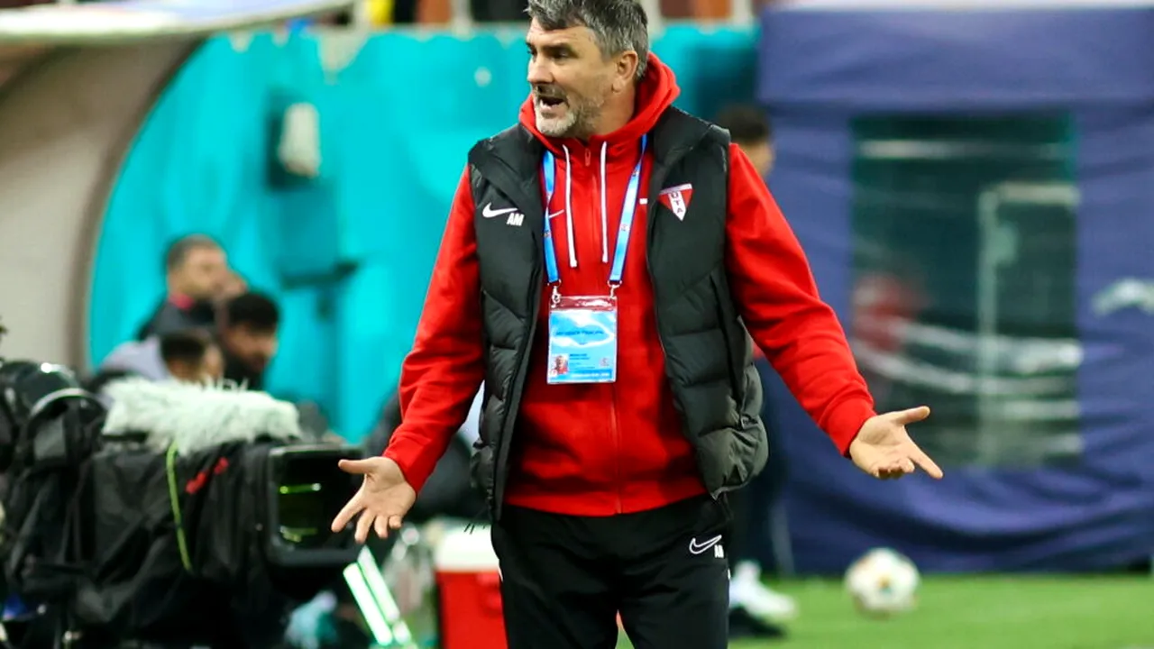 UTA a pierdut cu FCSB. Ce crede Adrian Mihalcea, antrenorul arădenilor