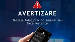 Continuă campania de SMS-uri false cu amenzi și taxe restante. Infractorii folosesc un nou pretext