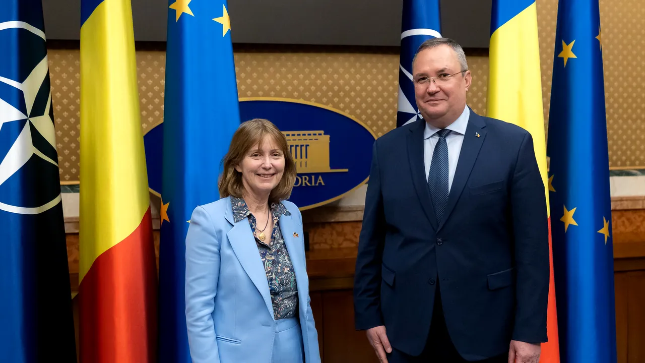 Premierul Nicolae Ciucă, întâlnire cu noul ambasador al SUA la Bucureşti, Kathleen Ann Kavalec