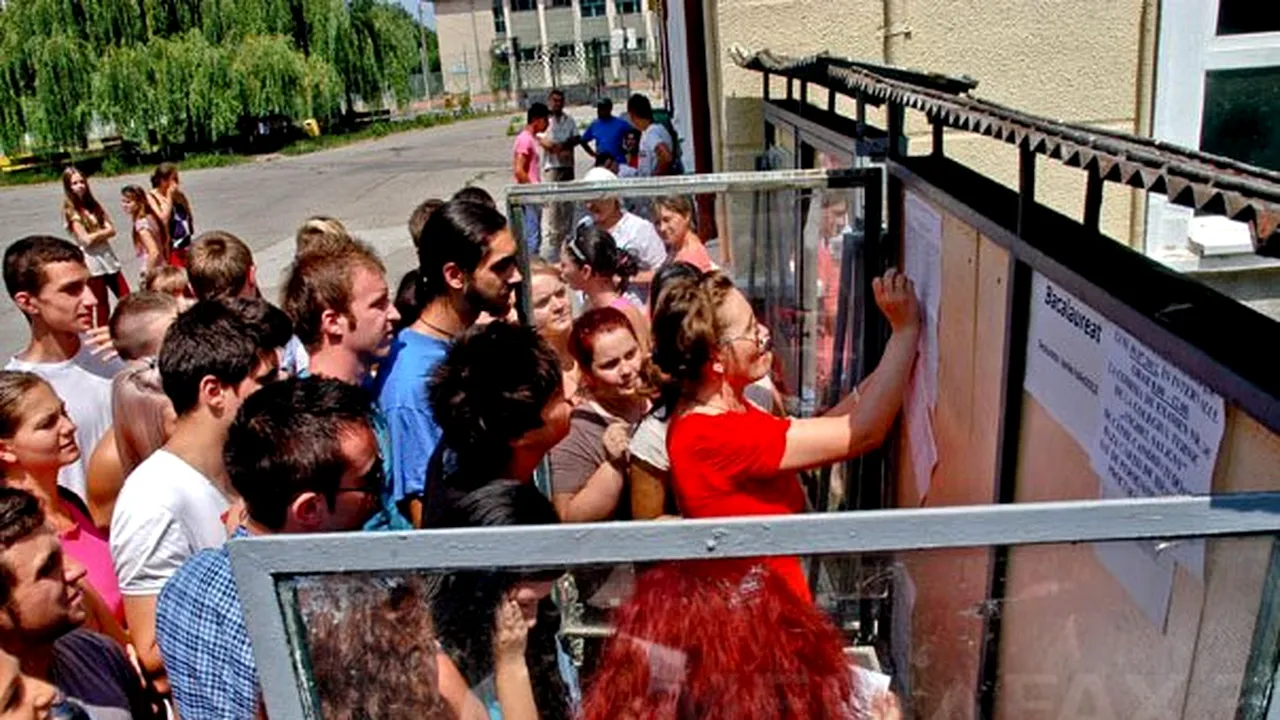 REZULTATE BACALAUREAT 2012: Cum au reacţionat elevii la aflarea notelor - GALERIE FOTO