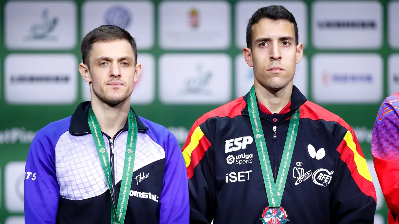 Turneul de tenis de masă de la Doha: Medalii de argint pentru Ovidiu Ionescu şi Alvaro Robles 