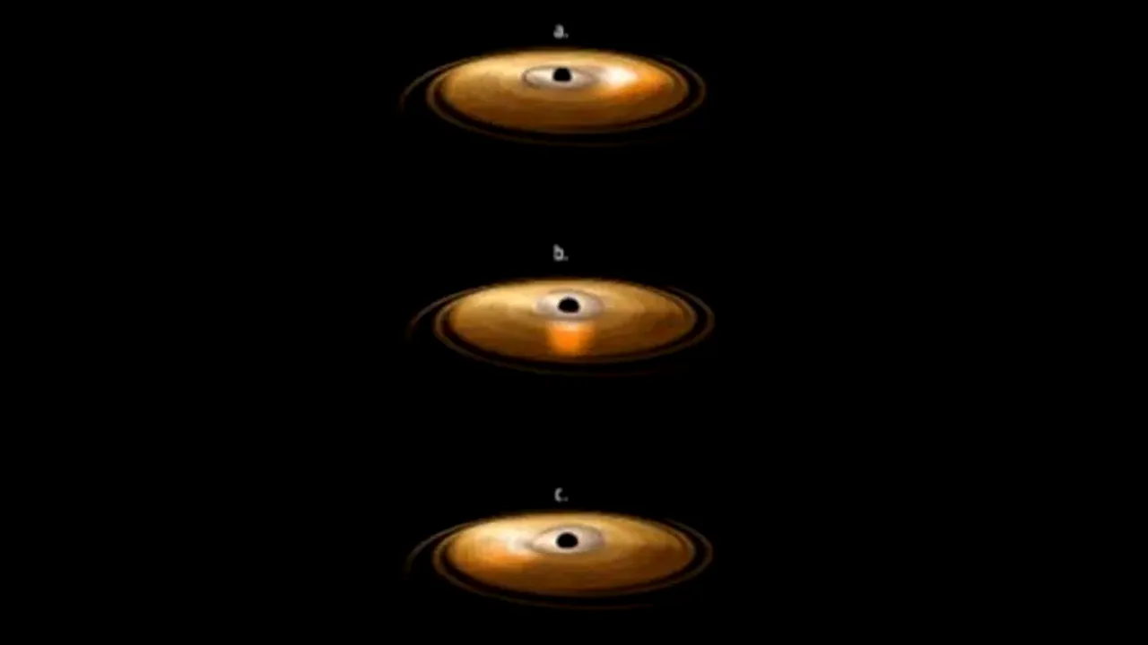 Astronomii surprind o gaură neagră care deformează structura spațiu-timp, conform predicțiilor lui Einstein