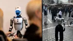 Bosnia prezintă „Roby”, primul robot umanoid, în centrul orașului Sarajevo