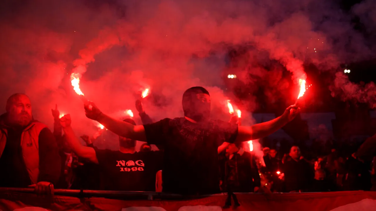 18 amenzi, aplicate de jandarmi la meciul FCSB-Dinamo