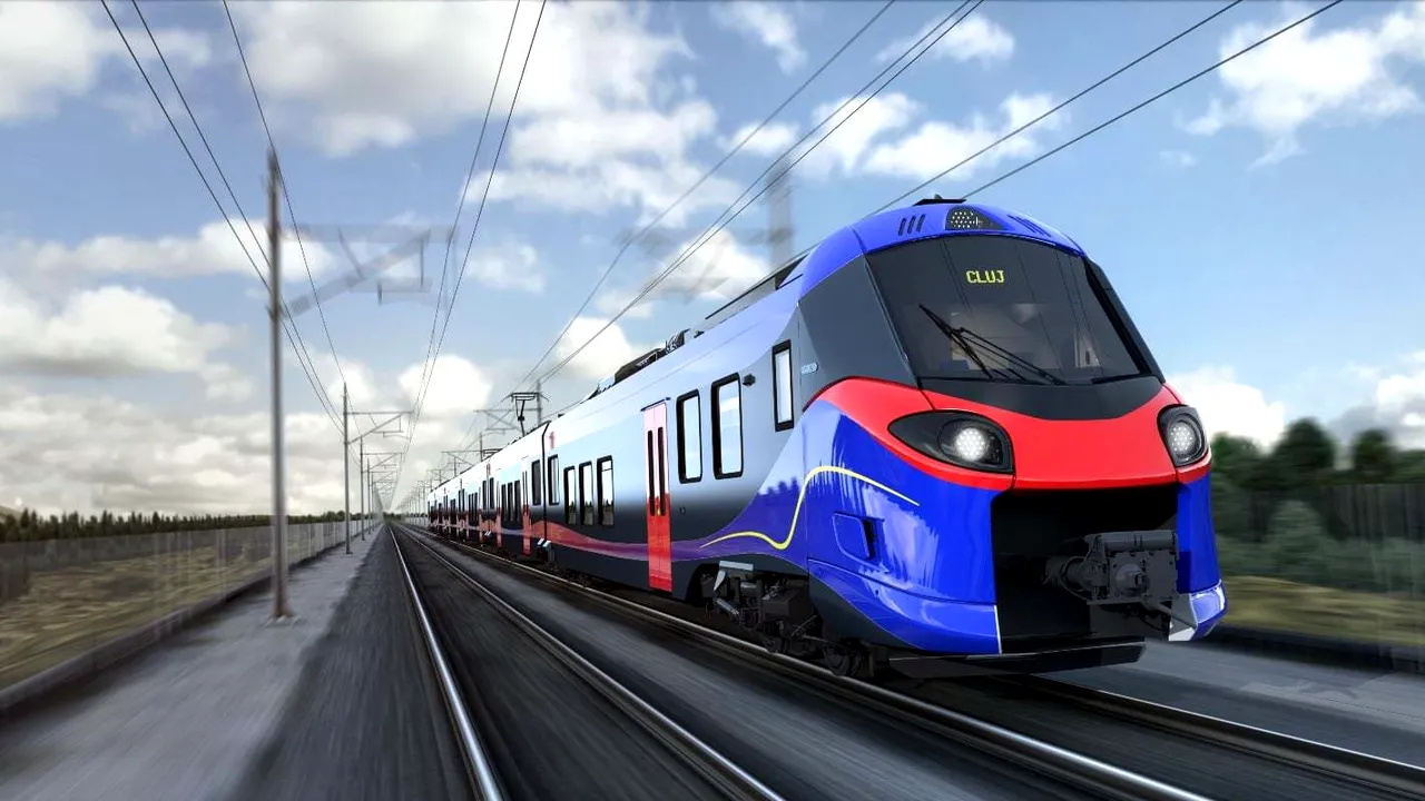 România vrea să cumpere 20 de trenuri electrice 