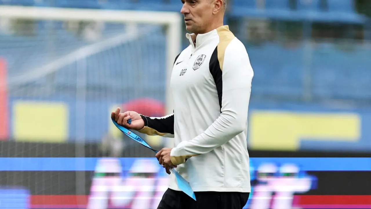 Debut perfect pentru Daniel Pancu la CFR Cluj. Victorie cu Unirea Slobozia