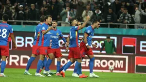 GALERIE FOTO FCSB – Rapid 4-1. Victorie categorică pentru roș-albaștri, după ce giuleștenii au condus la pauză