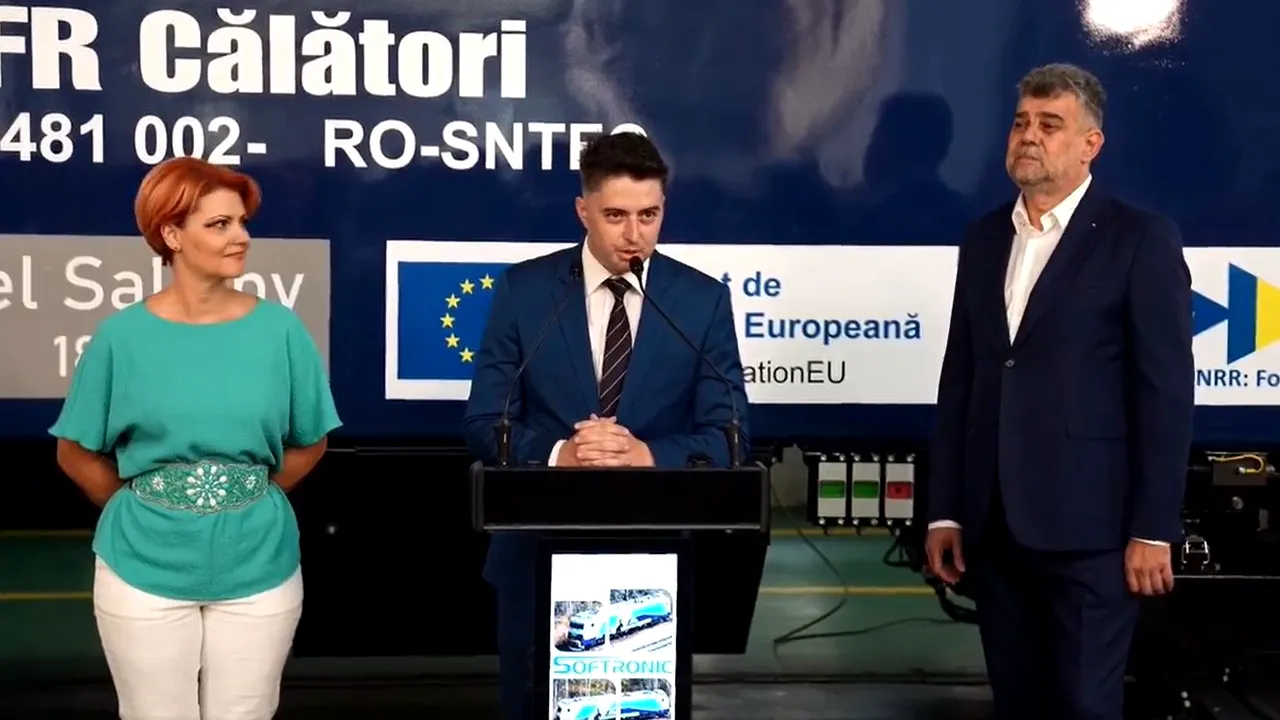 Primele două locomotive produse de Softronic, în probe
