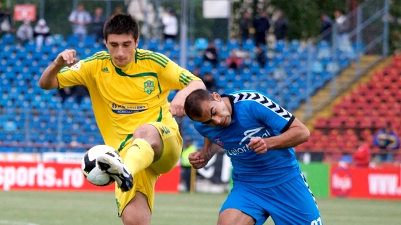 Oţelul Galaţi - FC Vaslui, scor 1-0, în Liga I