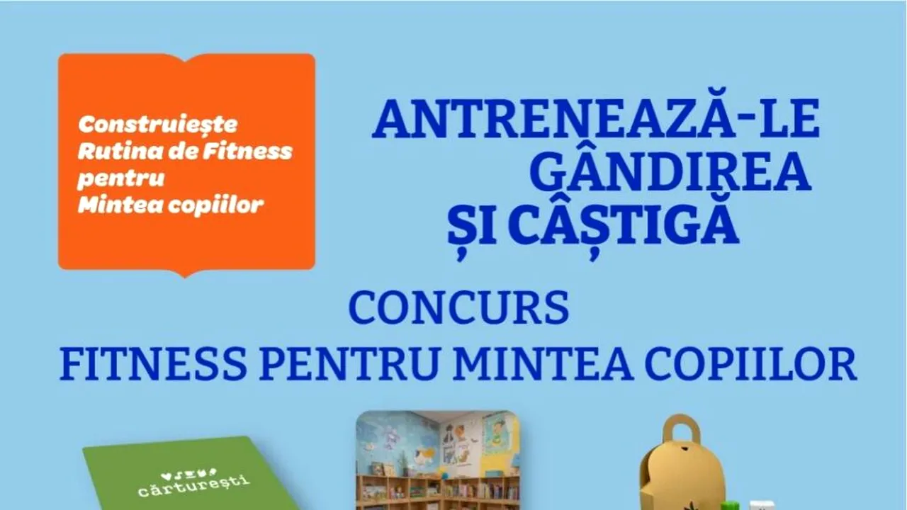 15 minute pe zi pot schimba o viață. „Fitness pentru mintea copiilor”, campania care îi invită pe părinți și profesori să citească cu voce tare