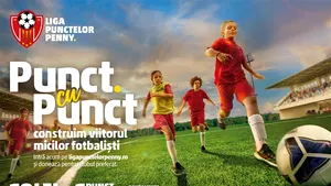 Peste 730.000 de euro în echipamente sportive pentru copiii din fotbalul românesc, prin Liga Punctelor PENNY 2025