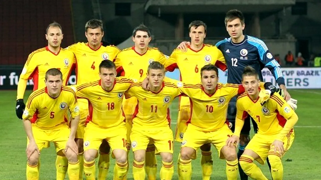 Naţionala de fotbal a României a primit 26 de goluri în 13 partide disputate cu Olanda