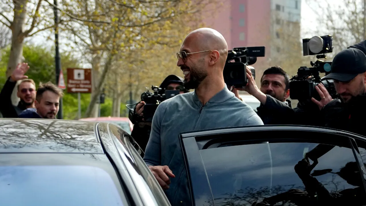Fraţii Tate au plecat de la DIICOT spre Dubai