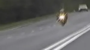 Motoclicist prins conducând cu 215 kilometri la oră, la Constanţa - VIDEO